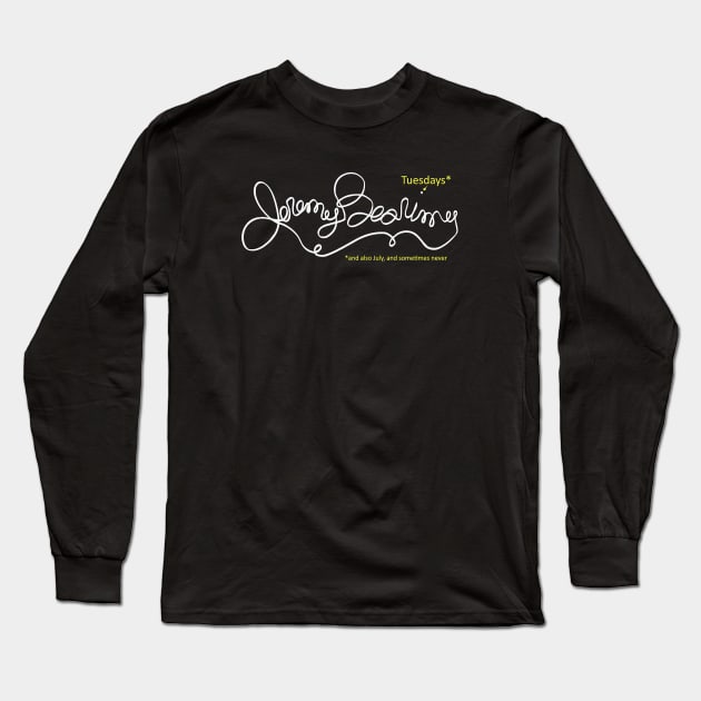 Jeremy Bearimy Long Sleeve T-Shirt by aprilr33